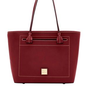 Dooney & Bourke Slip Tote Bordeaux NWT Beacon